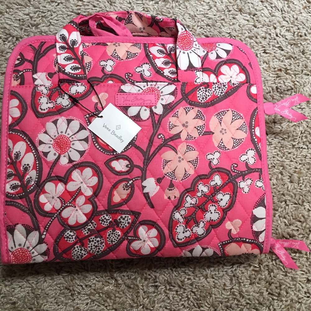 Vera Bradley Hanging Travel Organizer - Blush Pink